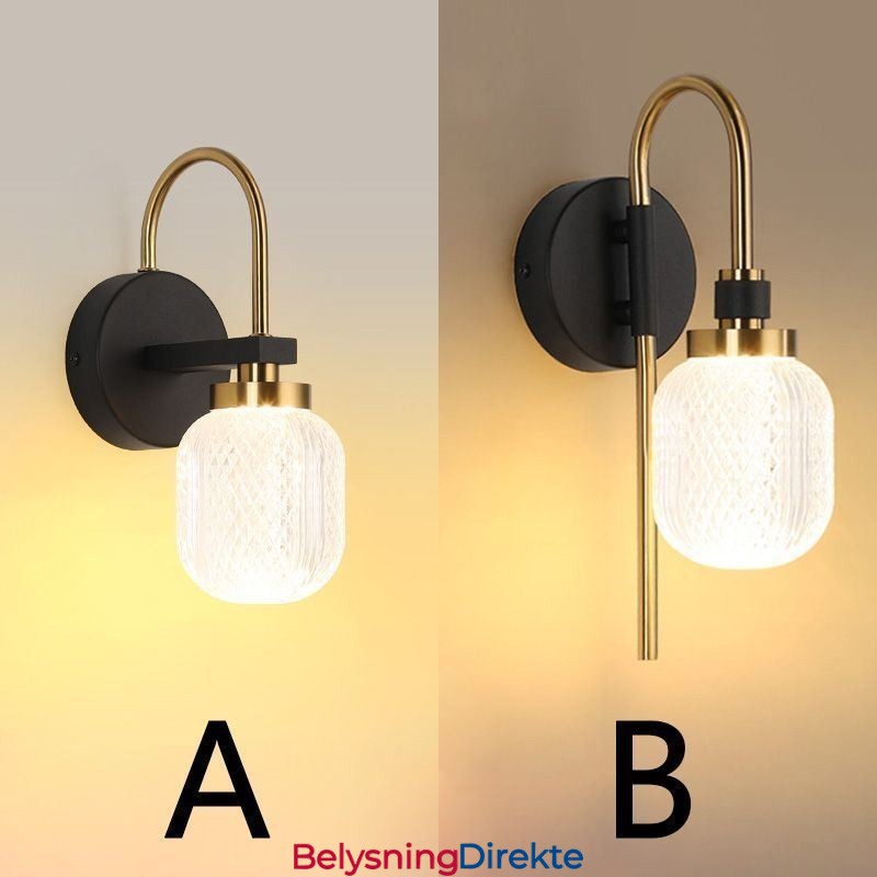 Moderne Minimalistisk Vegglampe I Akryl