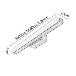 Speillampe Heltre Vegglampe Moderne Vegglampe