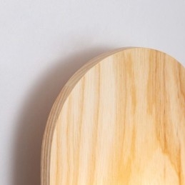 Dekorativ Vegglampe I Tre, Inngangsgang, Nordisk Nattbordslampe