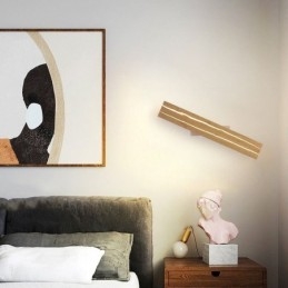 Moderne Trevegglampe Til Inngangsgang Nordisk Nattbordslampe