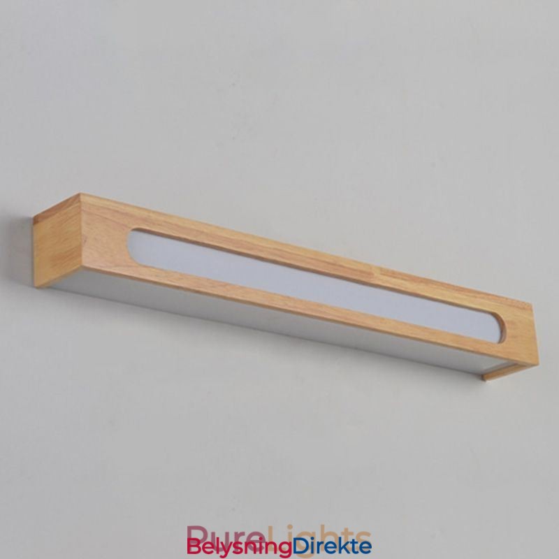 Moderne Vegglampe I Tre, Inngangsgang, Nordisk Nattbordslampe