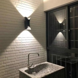 Moderne Vegglampe Vanntett Vegglampe Gårdsplass Balkong Korridor