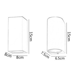 Vegglampe Moderne Enkel Aluminium Innendørs Kunstvegglampe