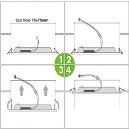 Moderne Samtidsmaleri Metall Innfelt