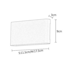 Vegglampe Vanntett Moderne Enkel Aluminium Innendørs Kunstvegglampe
