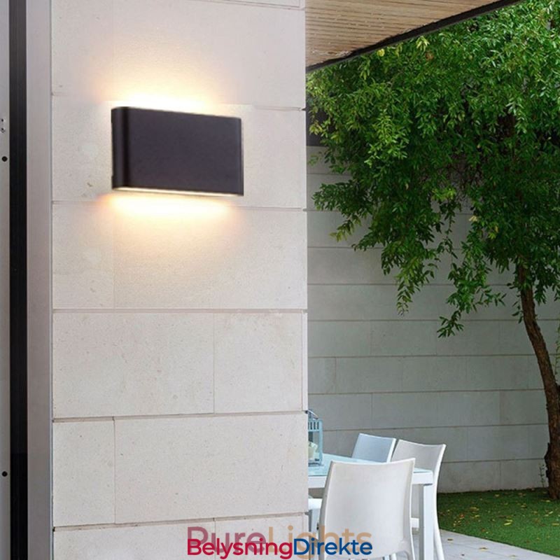 Vegglampe Vanntett Moderne Enkel Aluminium Innendørs Kunstvegglampe