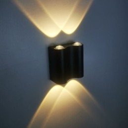 Vegglampe I Aluminium, Balkong, Utenpåliggende Verandalampe