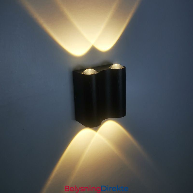 Vegglampe I Aluminium, Balkong, Utenpåliggende Verandalampe