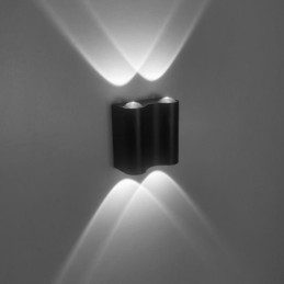 Vegglampe I Aluminium, Balkong, Utenpåliggende Verandalampe