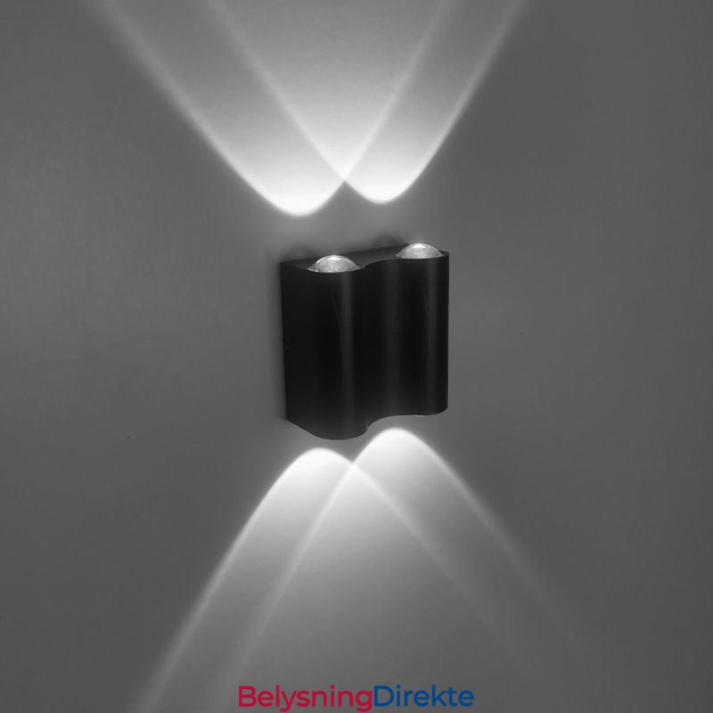 Vegglampe I Aluminium, Balkong, Utenpåliggende Verandalampe