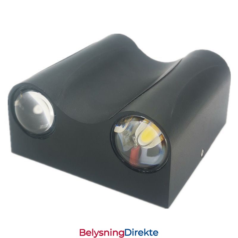 Vegglampe I Aluminium, Balkong, Utenpåliggende Verandalampe