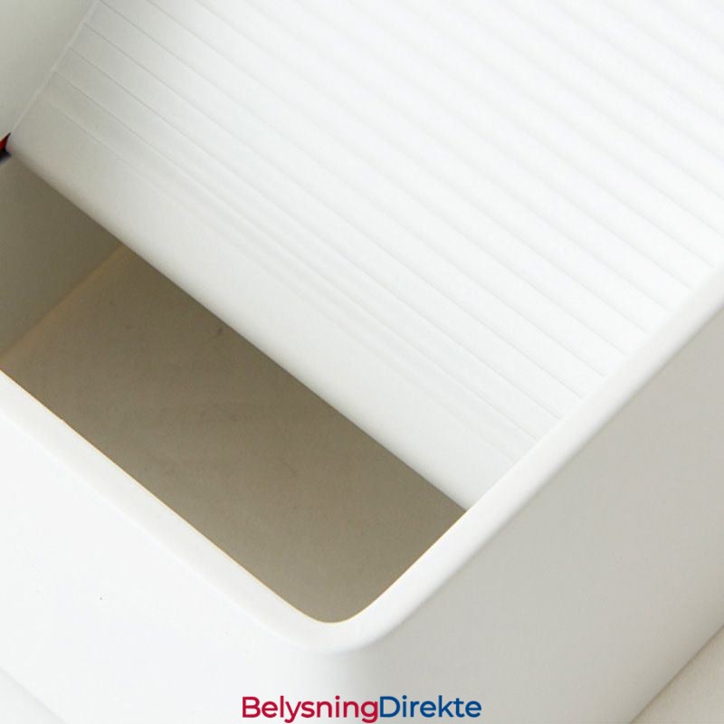 Vegglampe I Aluminium, Balkong, Utenpåliggende Kubeformet Verandalampe