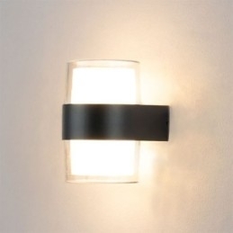 Akryl Minimalistisk Vegglampe Vanntett Vegglampe For Uteplass
