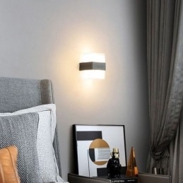 Akryl Minimalistisk Vegglampe Vanntett Vegglampe For Uteplass