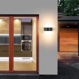 Akryl Minimalistisk Vegglampe Vanntett Vegglampe For Uteplass