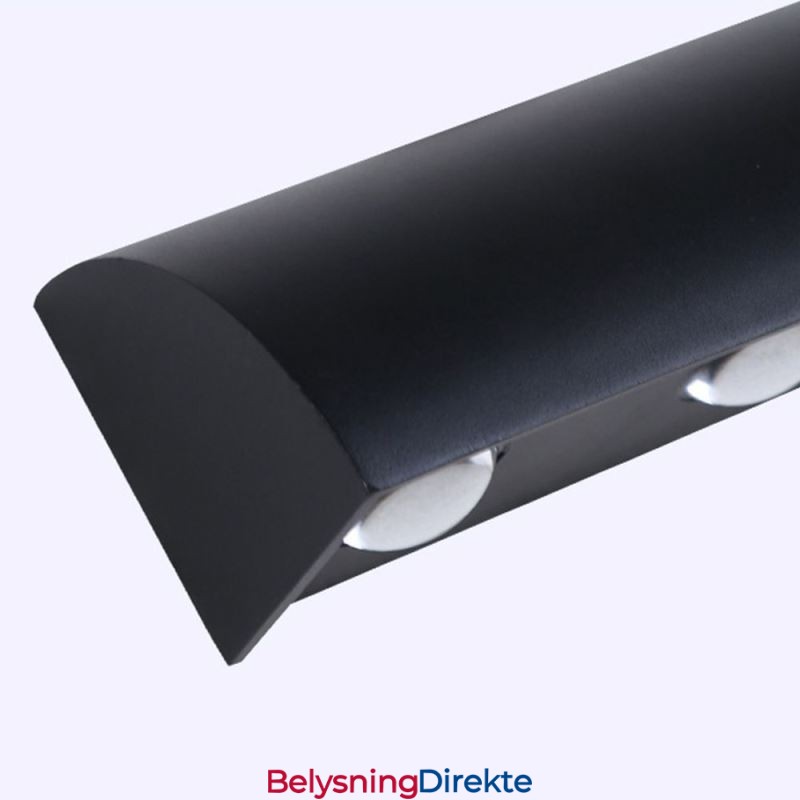 Vegglampe Vanntett Aluminium Trapper Vegglampe