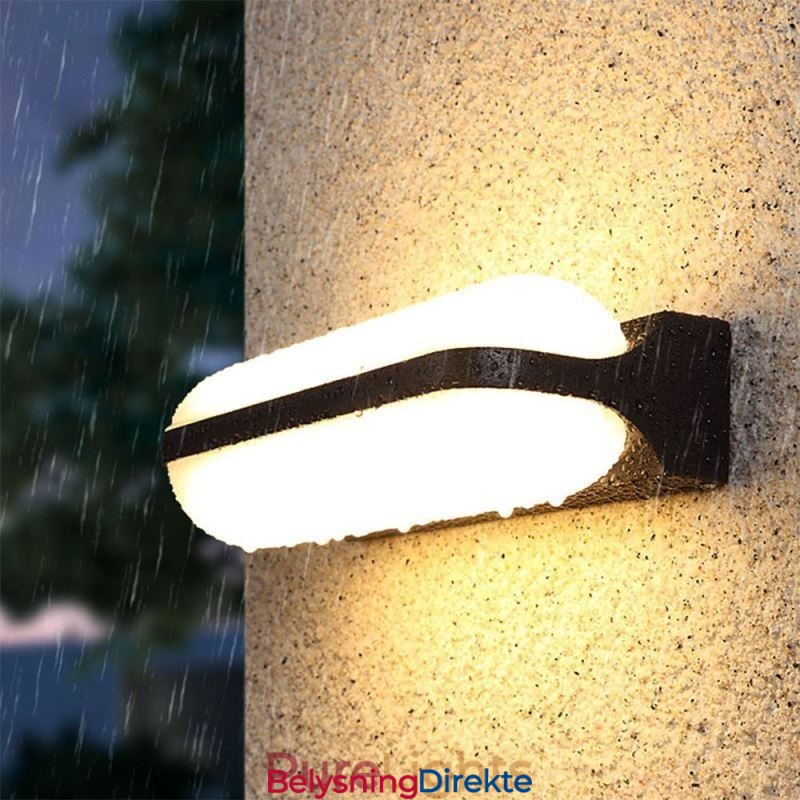 Vegglampe I Aluminium Vanntett Vegglampe Trappe Baderomskorridor