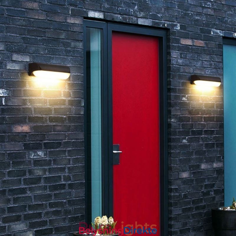 Vegglampe I Aluminium Vanntett Vegglampe Trappe Baderomskorridor