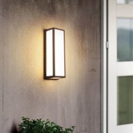 Rektangulær Vegglampe Moderne Vanntett Vegglampe For Villaveranda