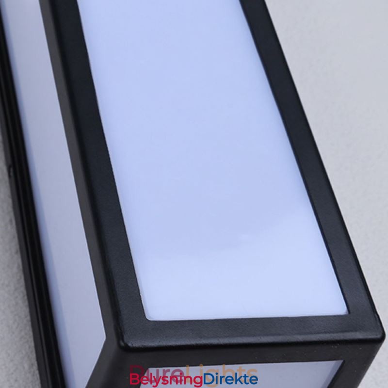 Rektangulær Vegglampe Moderne Vanntett Vegglampe For Villaveranda