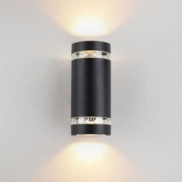 Vegglampe Vanntett Up Down Aluminium Dobbelhode Vegglampe