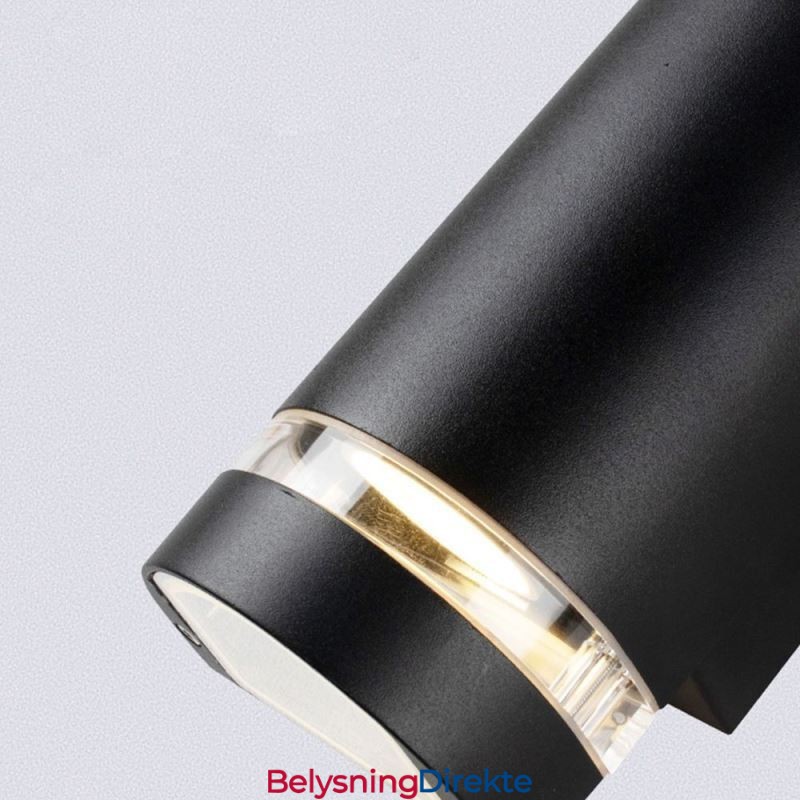 Vegglampe Vanntett Up Down Aluminium Dobbelhode Vegglampe