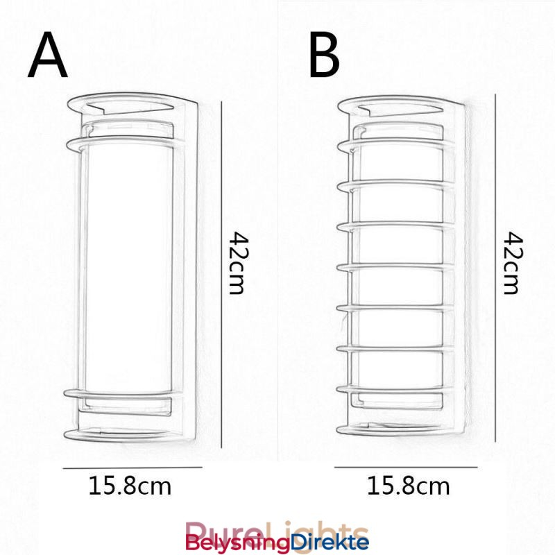Vegglampe Vanntett Vegglampe Korridor Midgang Gårdsplass