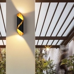 Moderne Vegglampe Vanntett Vegglampe For Gang/Korridor