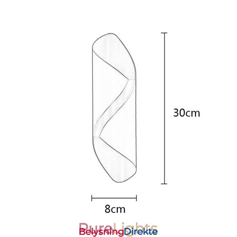 Moderne Vegglampe Vanntett Vegglampe For Gang/Korridor