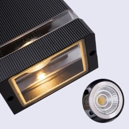 Enkle Aluminiumsvegglamper Vanntett Vegglampe Gårdsplass Veranda