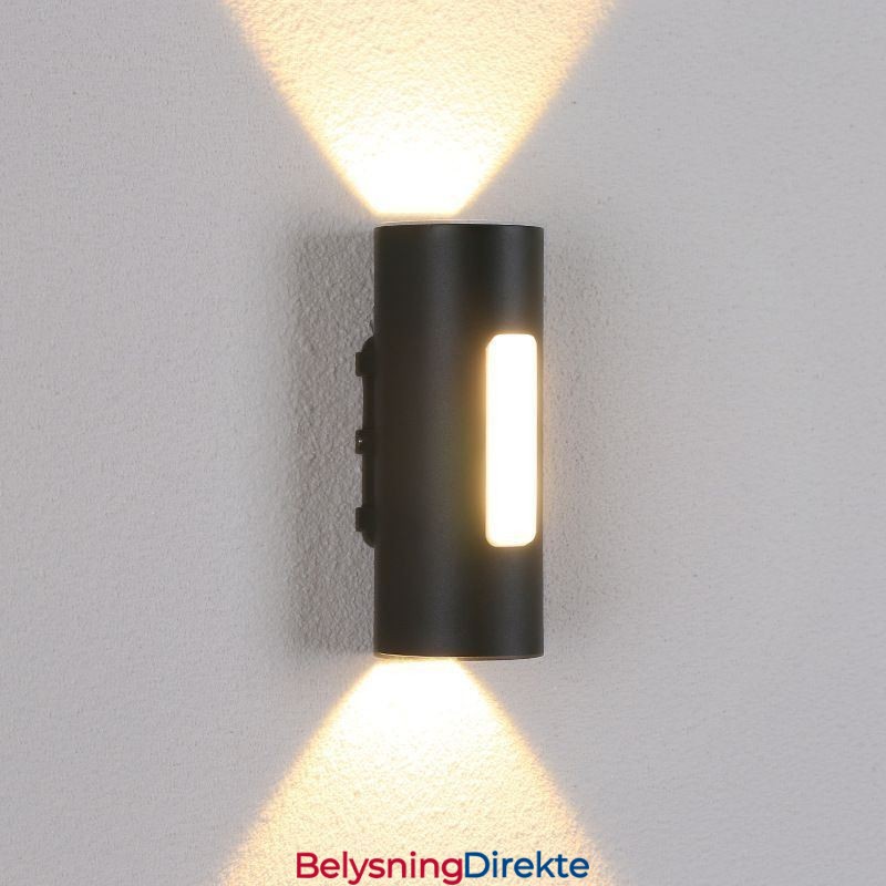 Vanntett Vegglampe I Aluminium Vegglampe I Gårdsplass