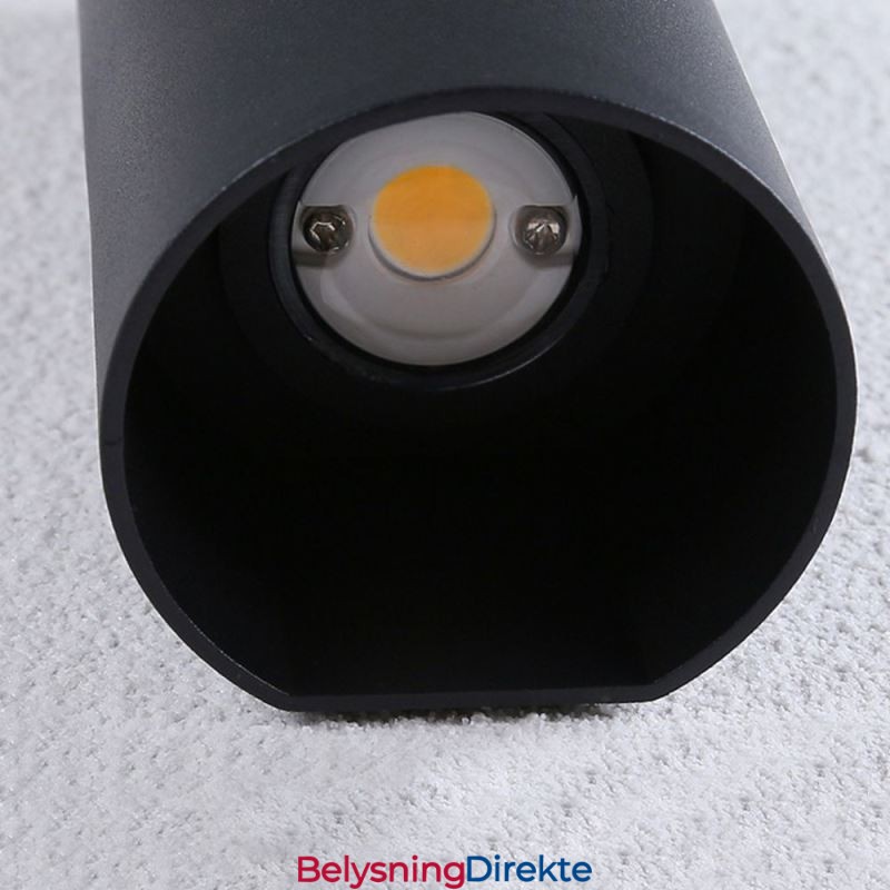 Vanntett Vegglampe I Aluminium Vegglampe I Gårdsplass