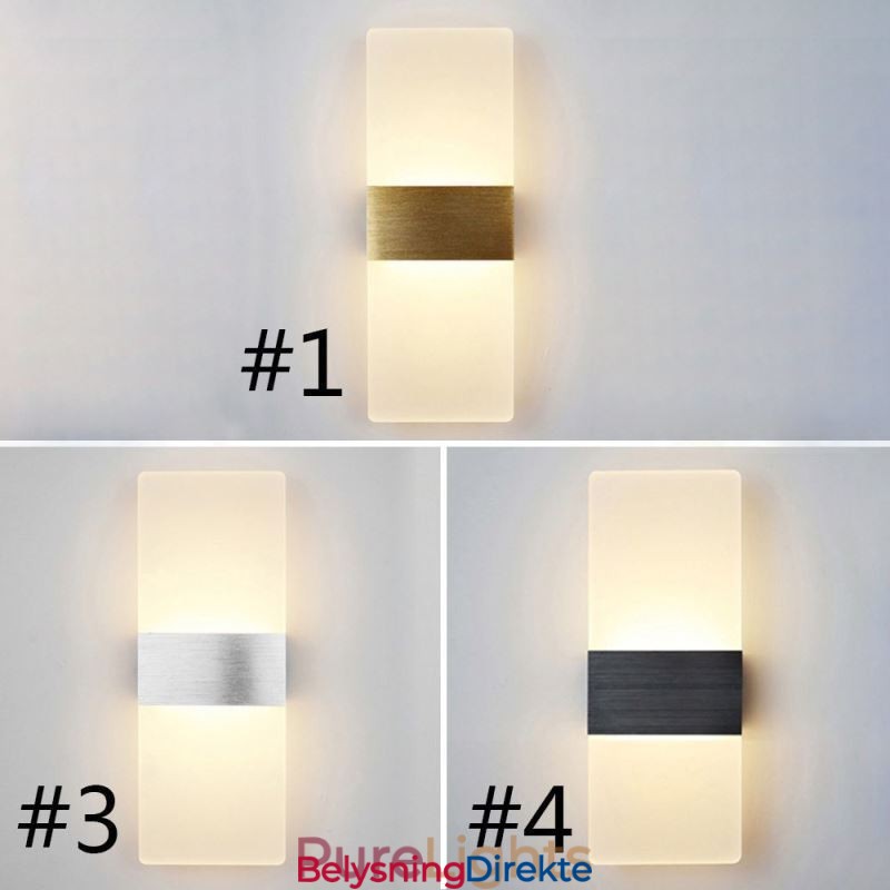 Minimalistiske Moderne Vegglamper Nattbord Midgang Trapper Kjøkken Leiligheter Lamper