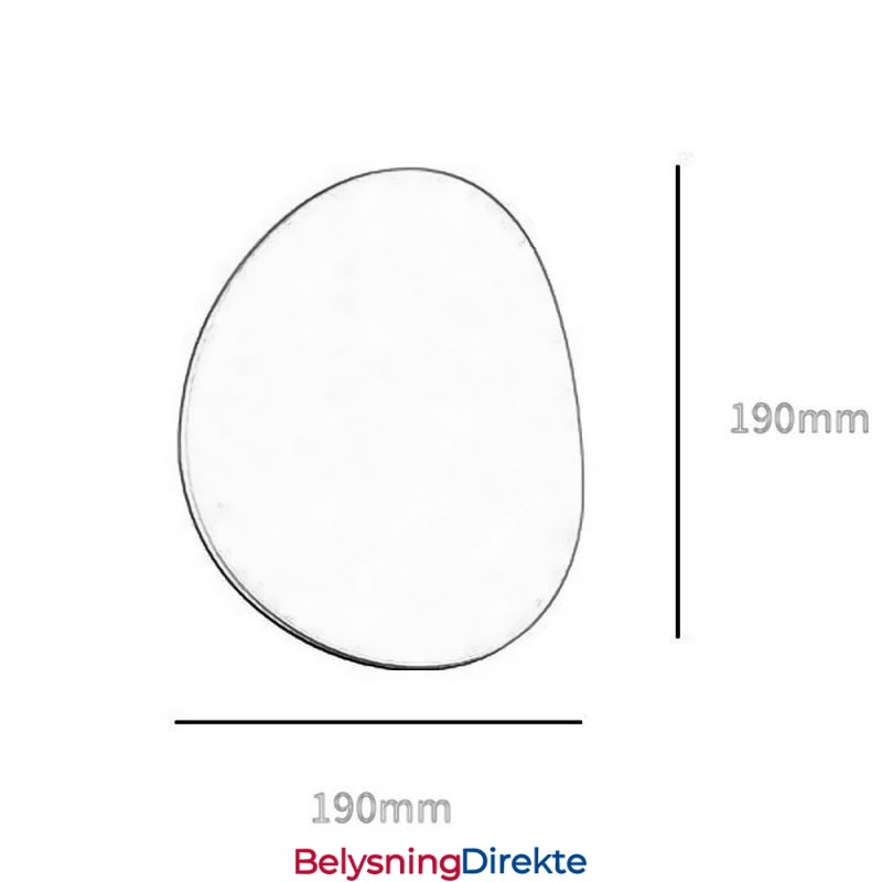 Vegglampe I Aluminium Utendørs Hage/Balkongbelysning