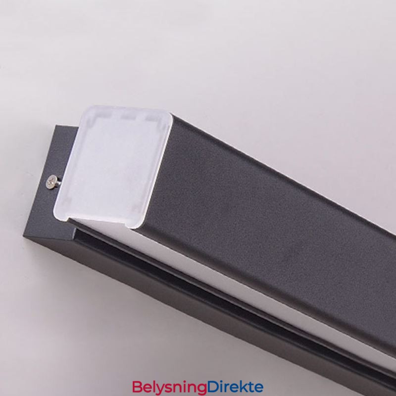 Vegglampe Roterbar Nattbordsbelysningslampe Aluminium