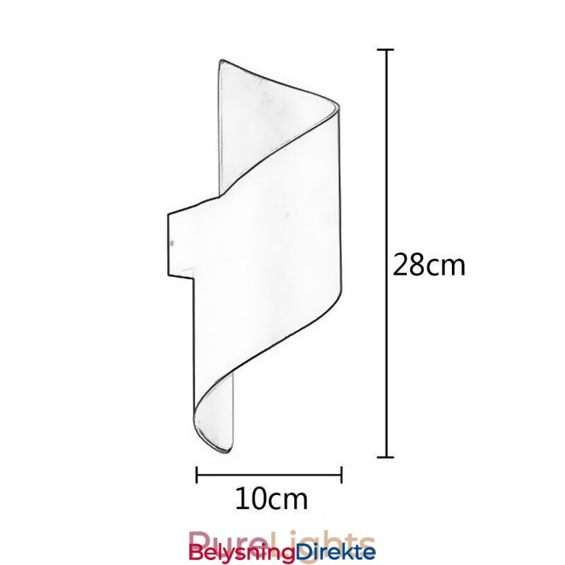 Vegglamper I Aluminium Vanntett Vegglampe For Gårdsplass Og Veranda