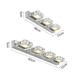 Vegglampe Baderomsspeil Vegglampe For Toalett Rustfritt Stål