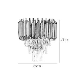 Moderne Vegglampe Kreativitet Krystallvegglampe