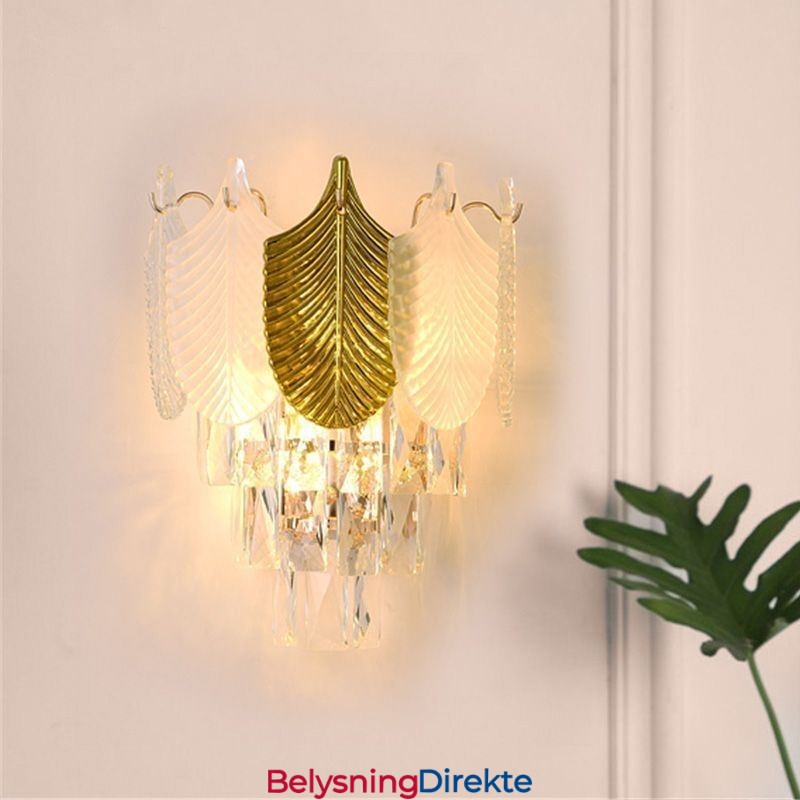 Krystallvegglampe Moderne Vegglampe 2X Sokkel