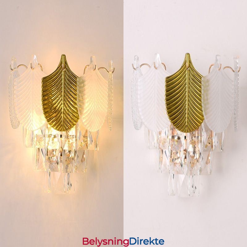 Krystallvegglampe Moderne Vegglampe 2X Sokkel