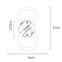 Talllys Arabiske Tall 8 Lamper