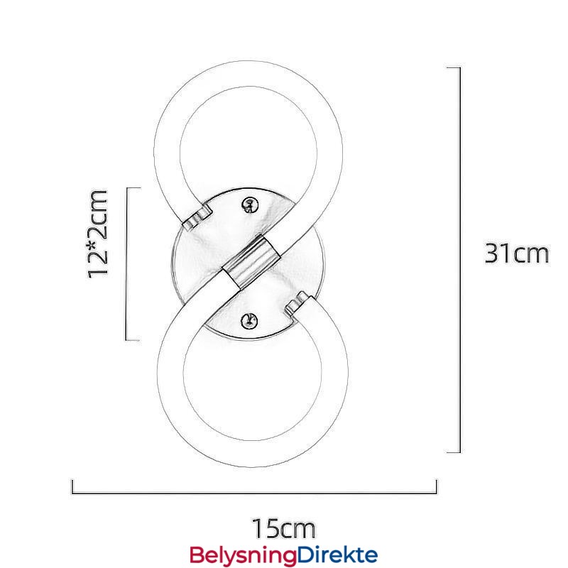 Talllys Arabiske Tall 8 Lamper