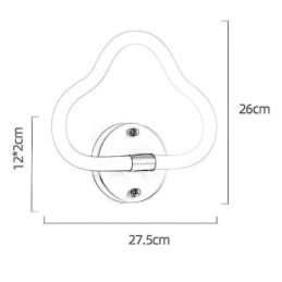 Skyformet Vegglampe Kunst Dekorative Lys