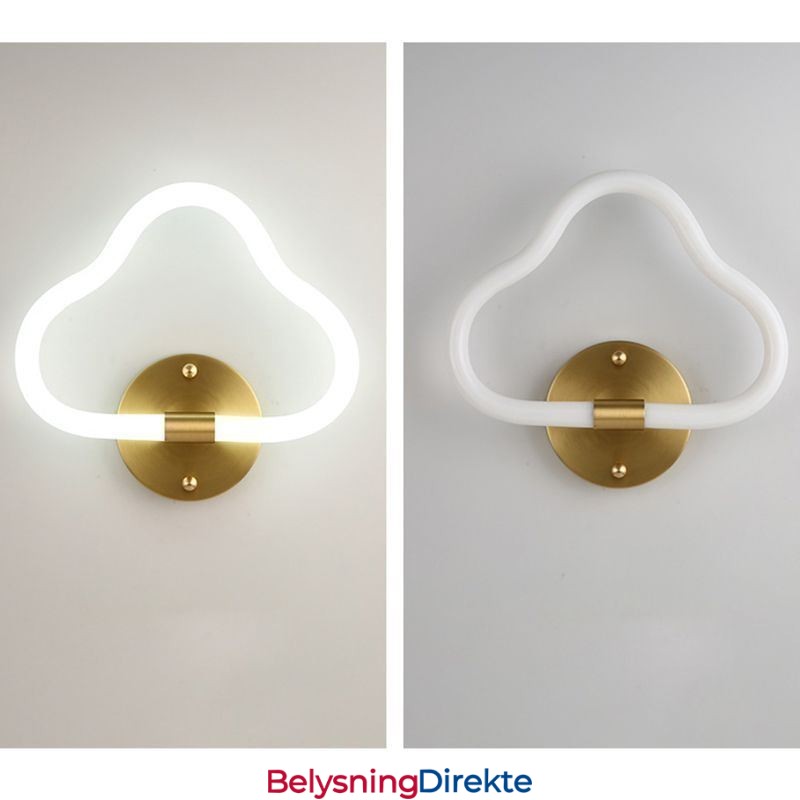 Skyformet Vegglampe Kunst Dekorative Lys