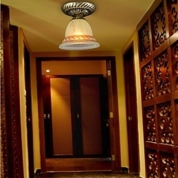 Innfelt Lampe Bronse Europeisk Retro Klassisk