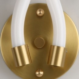 Moderne Vegglampe Kreativitet Vegglampe Kobber Sauehorn 2 Lys