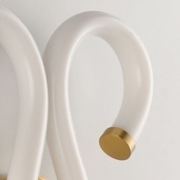 Moderne Vegglampe Kreativitet Vegglampe Kobber Sauehorn 2 Lys