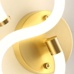 Bokstavlys Alfabet Vegglampe