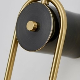 Globe Glassvegglampe Moderne Messingvegglampe