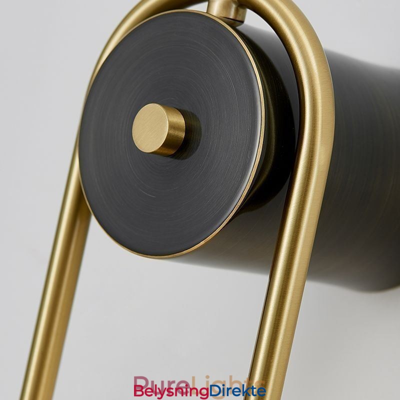 Globe Glassvegglampe Moderne Messingvegglampe